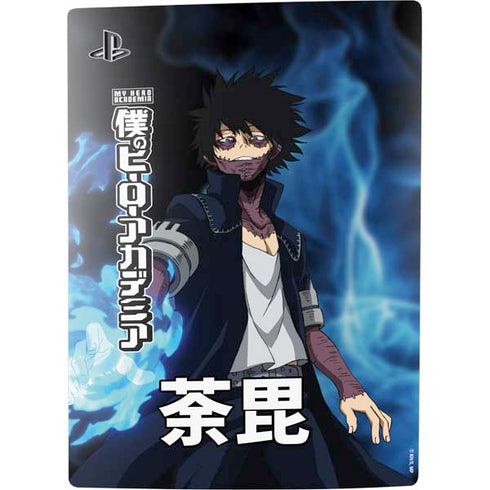 My Hero Academia Dabi Season 5 PS5 Digital Edition Console Skin